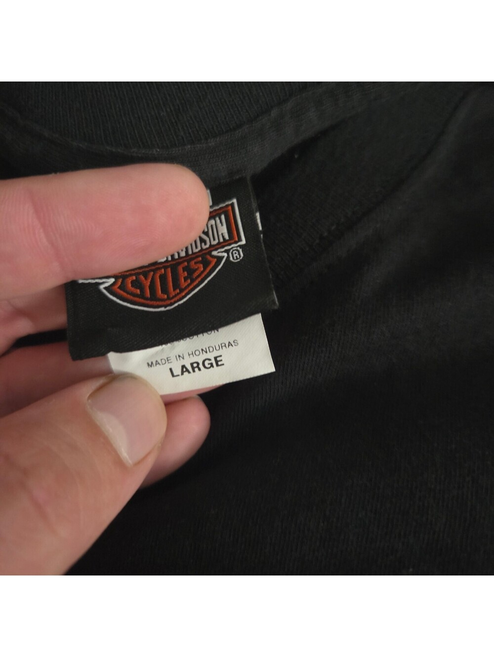 Harley-Davidson Ride Free Ride Hard Ride charcoal T-shirt - Picture 3 of 3